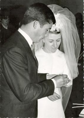 Moncharmont jean et bernadette mariage 2